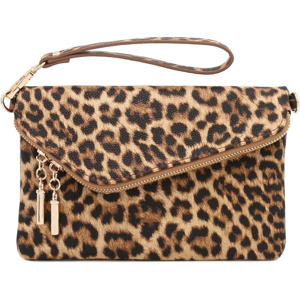 Stylish Leopard Print Handbag With Multiple Pocke… - image 2